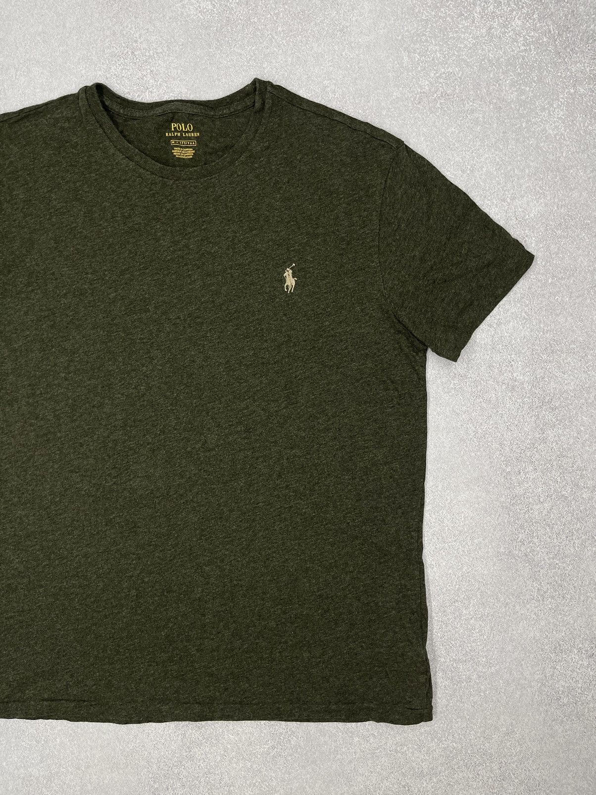 Polo Ralph Lauren Mens Polo Ralph Lauren Khaki T Short Y2K Size M Rugby Size US M / EU 48-50 / 2 - 3 Thumbnail