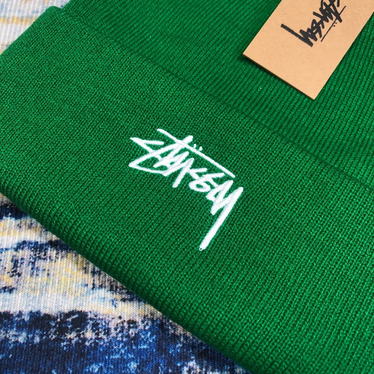 Stussy × Vintage Stussy Stock Cuff Beanie Size ONE SIZE - 3 Thumbnail