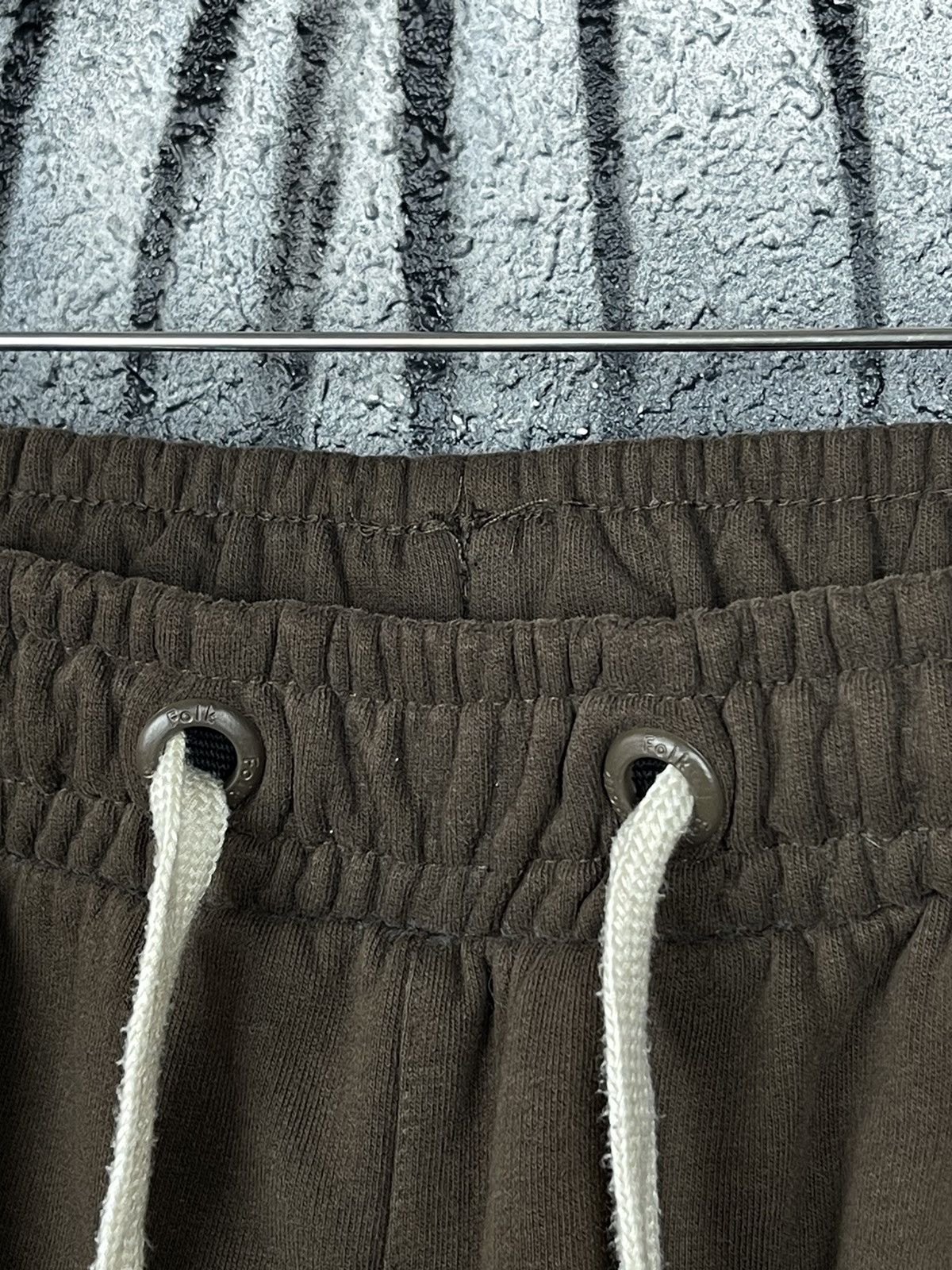 Folk Folk Brown Cotton Embroidered Logo Casual Shorts Men’s Size S/M Size US 32 / EU 48 - 4 Thumbnail