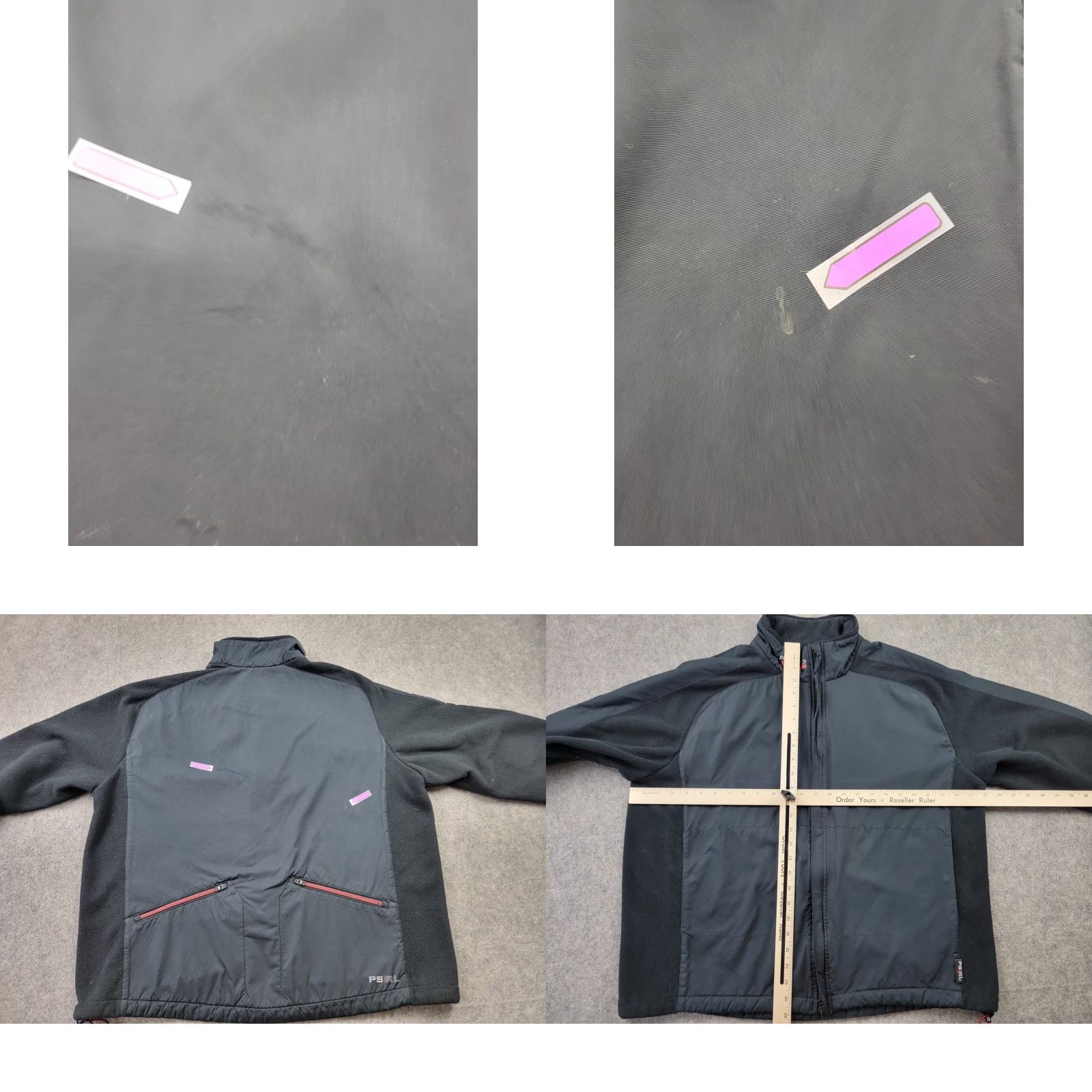 Polo Ralph Lauren Polo Ralph Lauren Sport Polo Sport Ralph Lauren Fleece Jacket Mens XL Black Full Zip Pockets Casual Size US XL / EU 56 / 4 - 10 Thumbnail