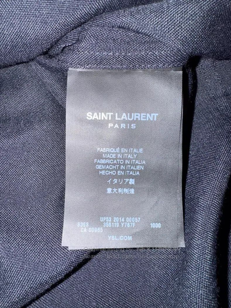 Saint Laurent Paris Saint Laurent Paris size 38 Solid Color Shirt Size S / US 4 / IT 40 - 5 Thumbnail