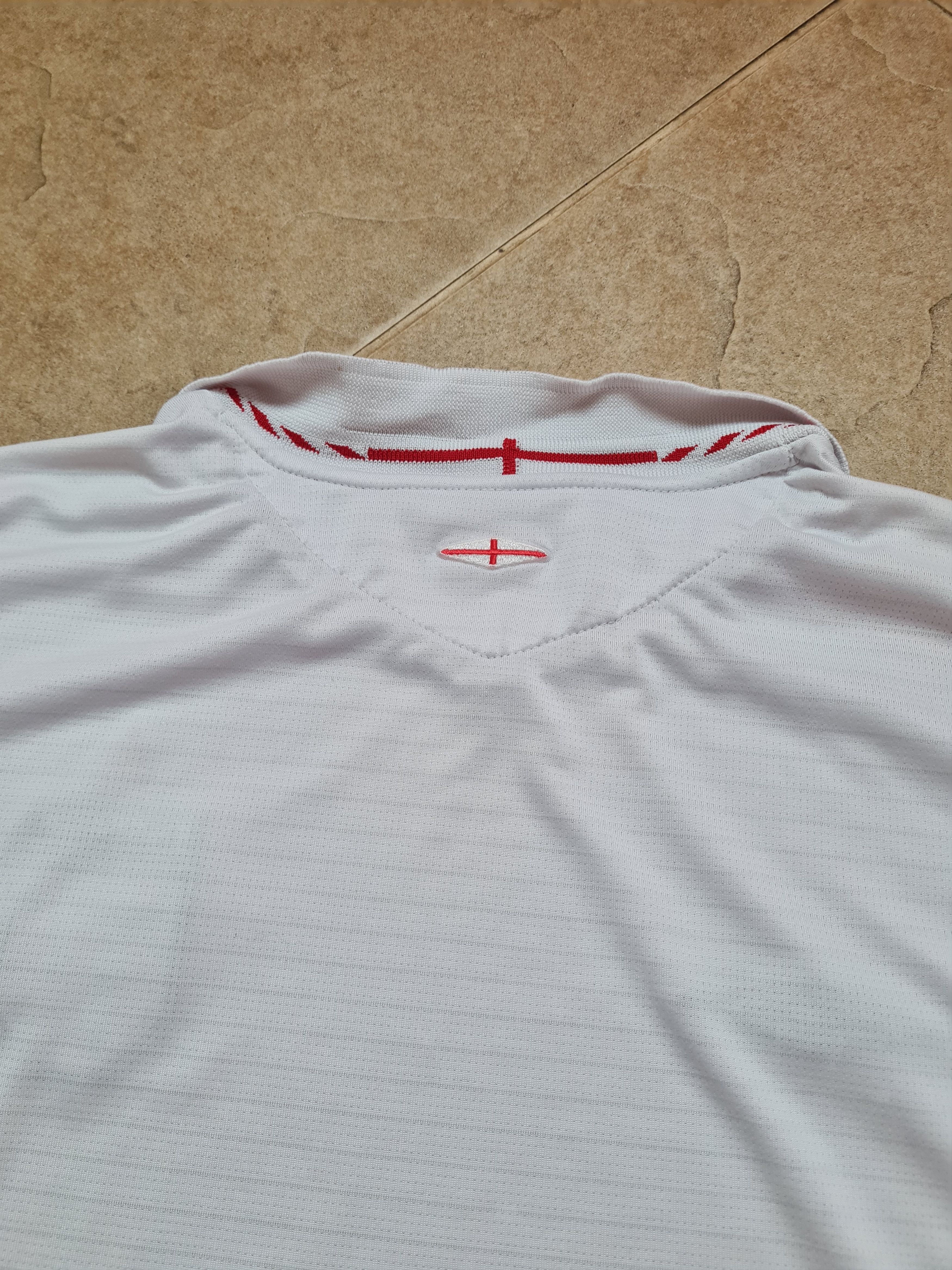 Umbro England Soccer 2006 2007 Home Football Shirt Jersey Umbro Size US XL / EU 56 / 4 - 7 Thumbnail
