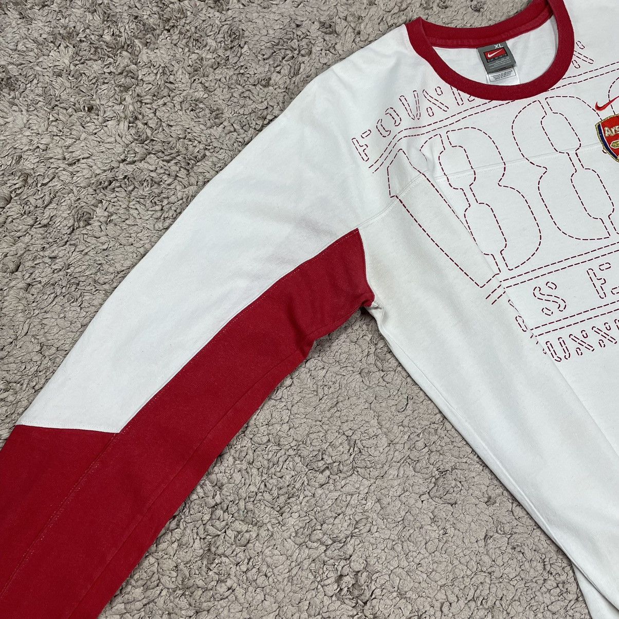 Vintage Vintage Nike Arsenal The Gunners Longsleeve T-shirt Size US XL / EU 56 / 4 - 11 Thumbnail