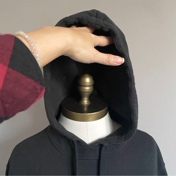 Saint Laurent Paris Saint Laurent Script Cotton Hoodie - S/M, authenticated 🇮🇹 Size US M / EU 48-50 / 2 - 3 Thumbnail