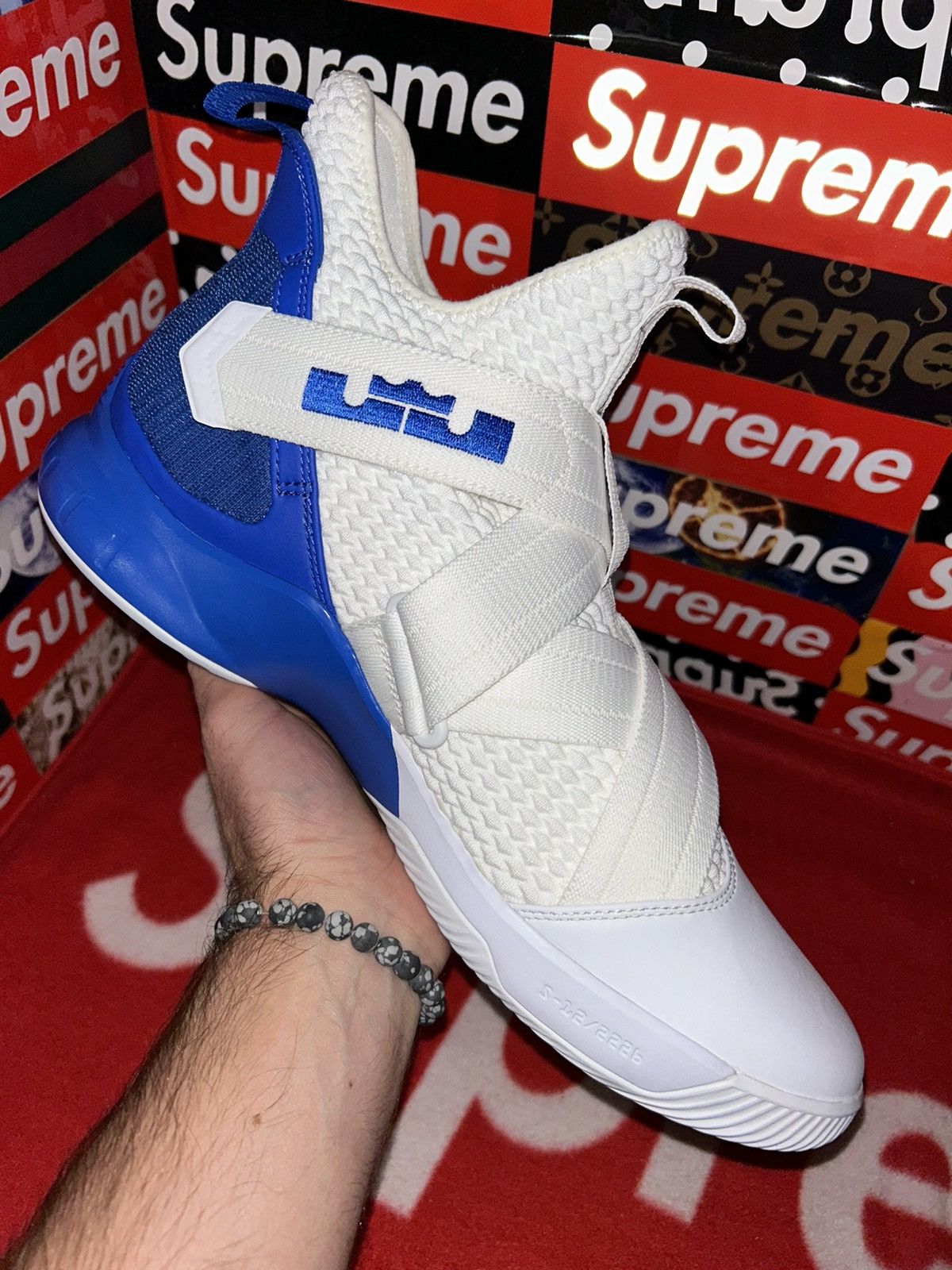 Nike Nike LeBron Soldier 12 TB 'White Game Royal' AT3872-107 13 Size US 13 / EU 46 - 7 Thumbnail