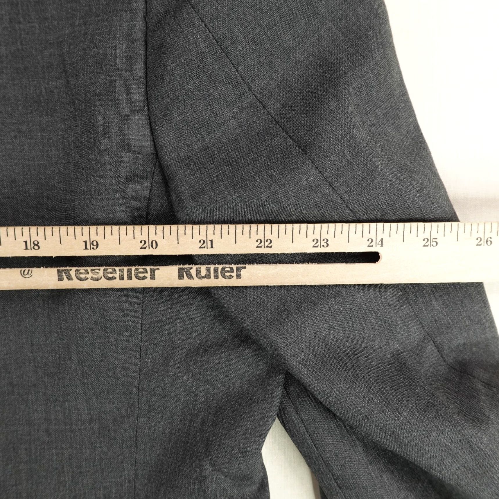Brooks Brothers VINTAGE Brooks Brothers Blazer Mens 46 Gray Wool Blend Lined Suit Jacket Coat Size 46R - 5 Thumbnail