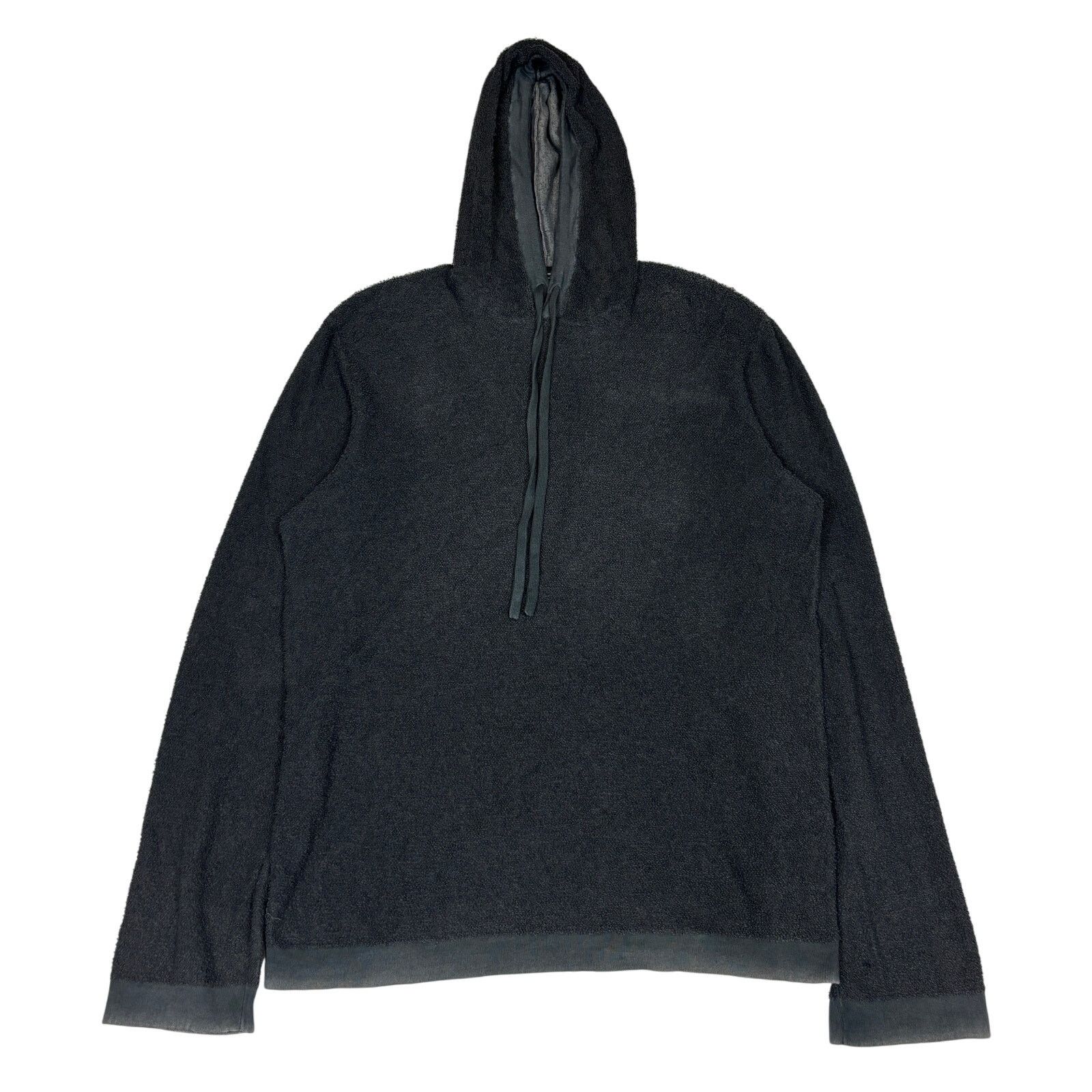 Roberto Collina Roberto Collina Italy Textured Terry Hoodie Men's 54/2XL Size US XXL / EU 58 / 5 - 1 Thumbnail