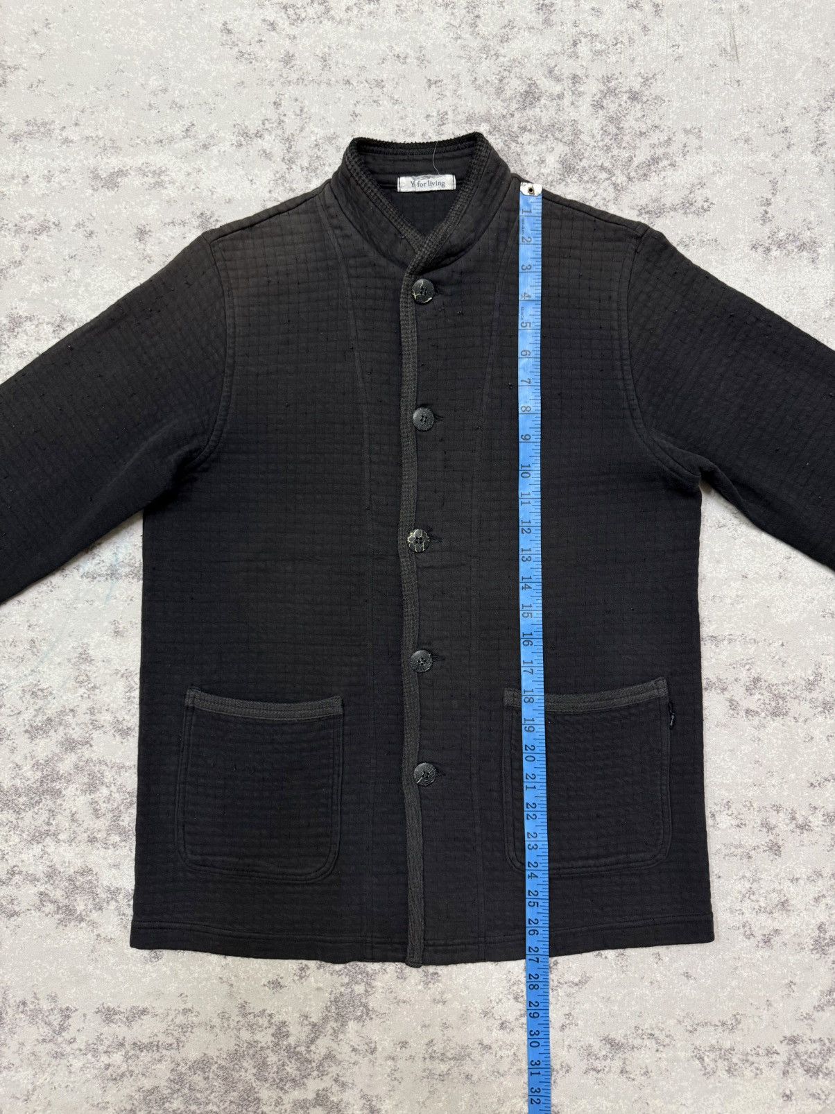Yohji Yamamoto Vintage Y’s For Living Wood Button Up open Colar Sweatshirt Size US S / EU 44-46 / 1 - 16 Thumbnail