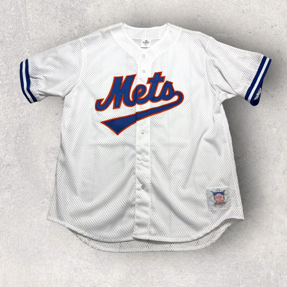 MLB × Majestic × Vintage Vintage New York Mets jersey Size US XL / EU 56 / 4 - 1 Thumbnail