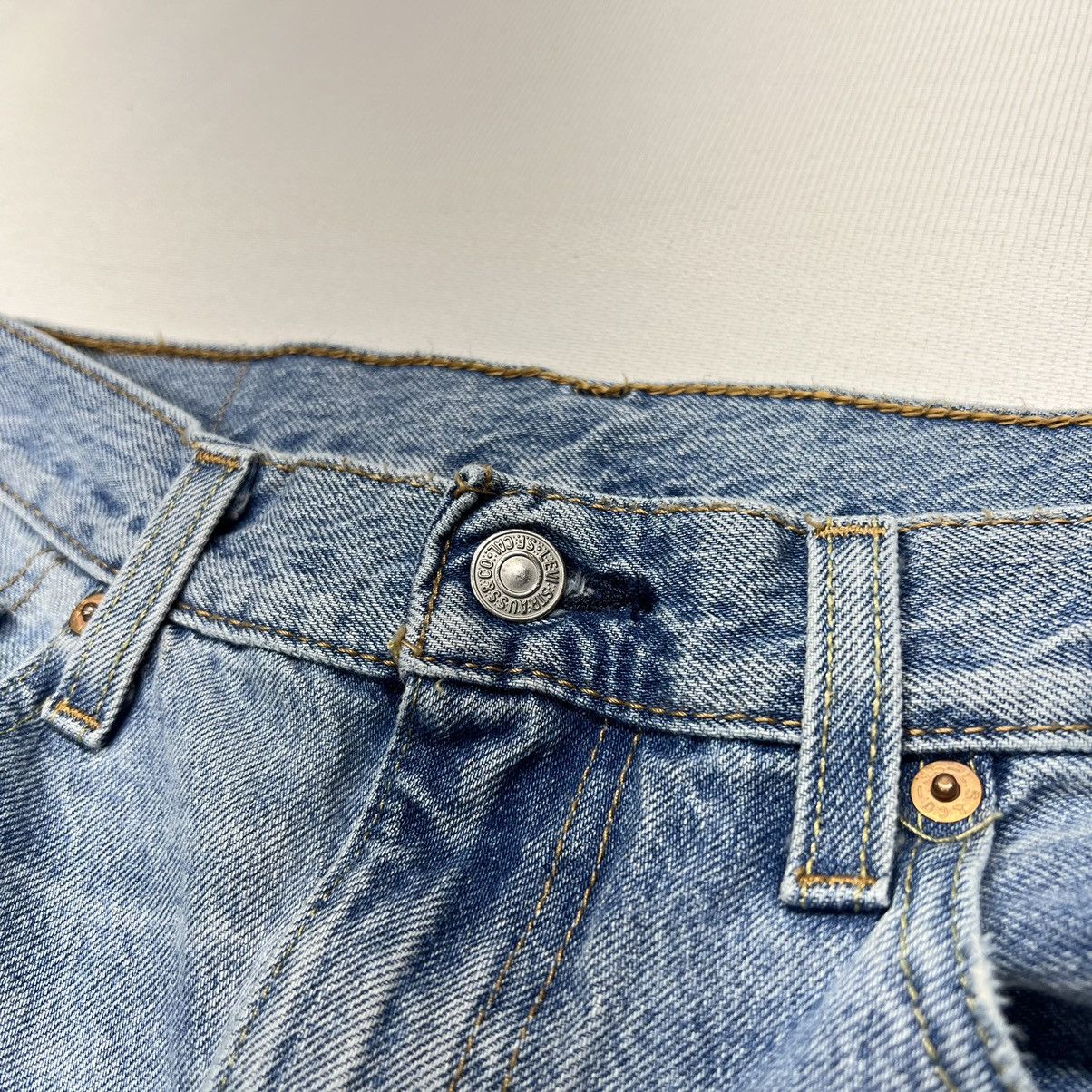 Levi's Levis Jeans Blue 502 Regular Taper Denim Washed Faded Y2K Size US 30 / EU 46 - 8 Thumbnail