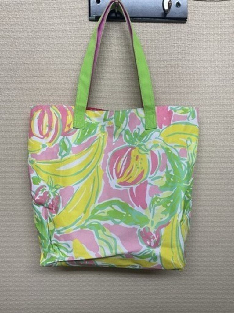 Lilly Pulitzer Lilly Pulitzer for Estee Lauder Women Size L Tote Beach Bag Size ONE SIZE - 11 Thumbnail