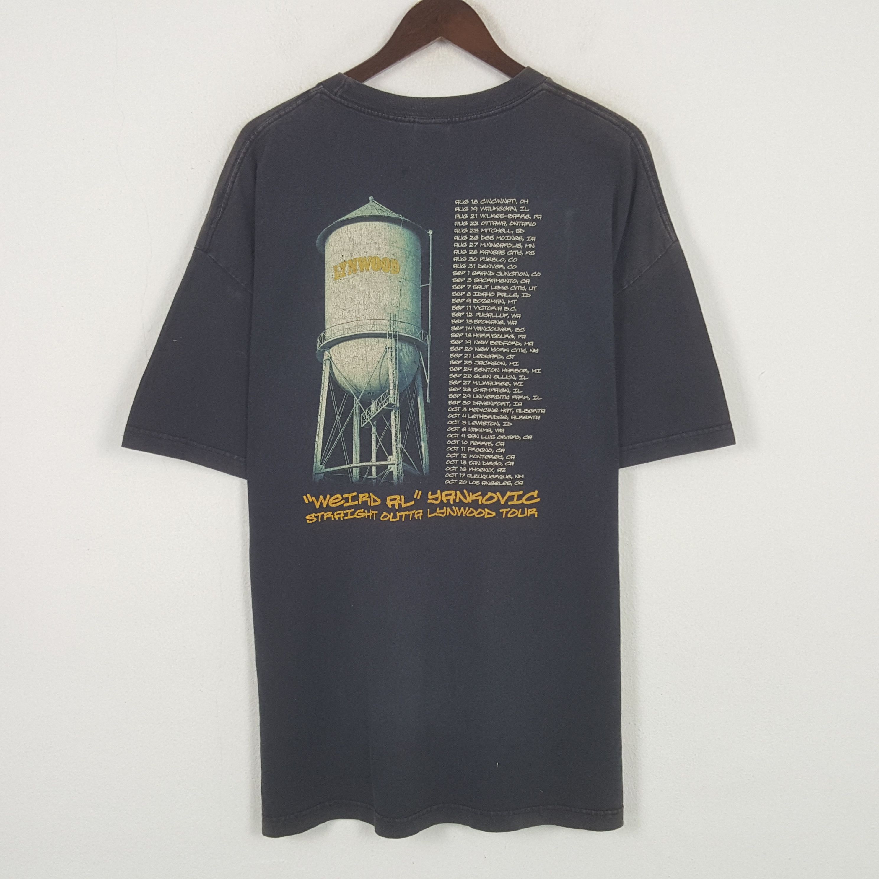 Band Tees Vintage Weird Al Yankovic Straight Band Tshirt Size US XXL / EU 58 / 5 - 3 Thumbnail