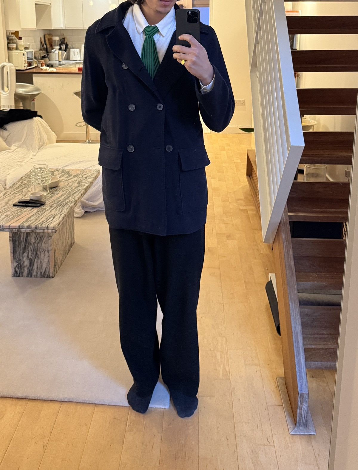 Acne Studios Acne Studios Lambswool Coat Size US M / EU 48-50 / 2 - 1 Thumbnail