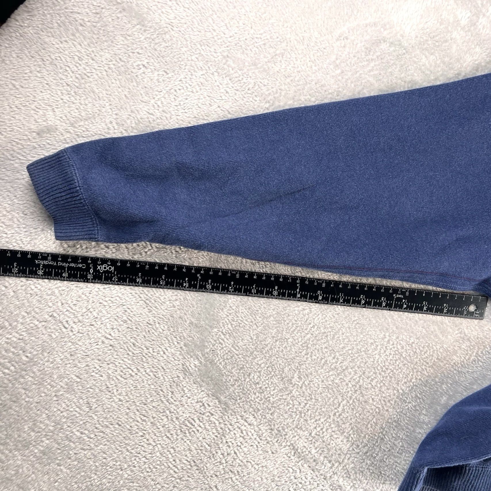 Tommy Bahama VINTAGE Tommy Bahama 1/4 Zip Sweater Mens Large Blue Pullover Long Sleeve Cotton Shirt Size US L / EU 52-54 / 3 - 5 Thumbnail