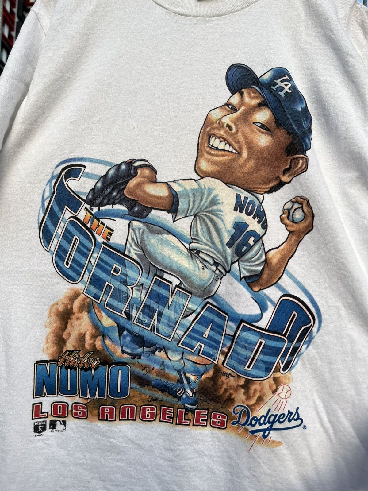 Vintage Hideo Nomo Los Angeles Dodgers ⚾️ Size US M / EU 48-50 / 2 - 2 Thumbnail