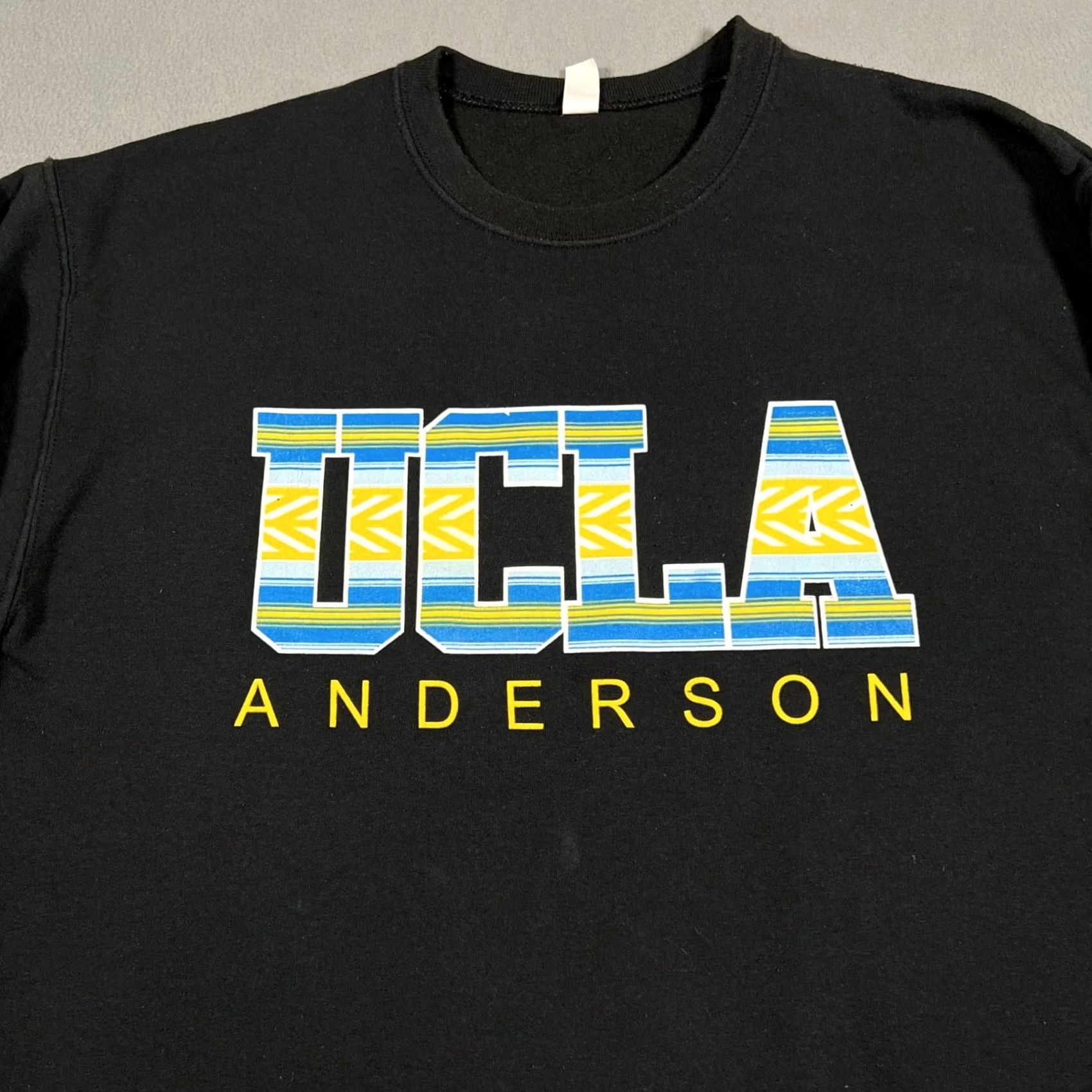JW Anderson UCLA Sweatshirt Mens Large Black Crewneck Pullover Collegiate Sweater Anderson Size US L / EU 52-54 / 3 - 3 Thumbnail