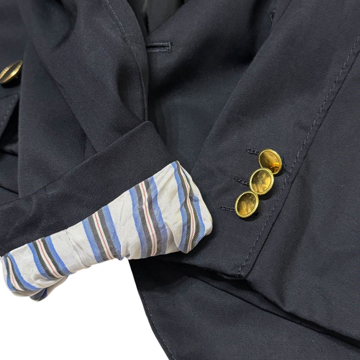 Comme des Garcons Homme 763 00s Comme Des Garcons Homme suit set up men archive rare Size 38R - 5 Thumbnail