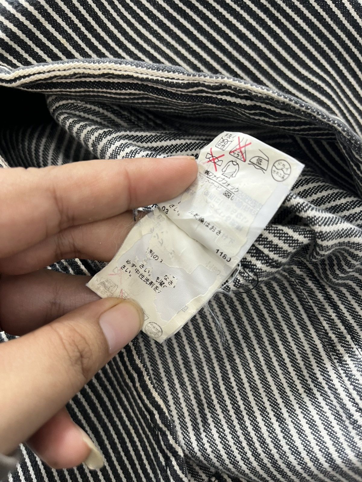 PPFM PPFM Stripe Button Up Zip Nice Design Size US M / EU 48-50 / 2 - 8 Thumbnail