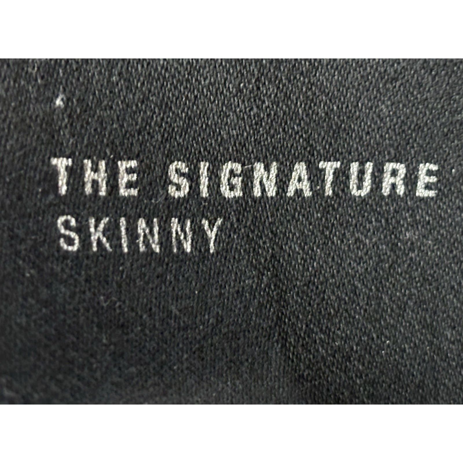 Spanx Spanx The Signature Skinny Jeans Side Zip Stretch Cotton Blend 5-pocket Black 27 Size 27" / US 4 / IT 40 - 7 Thumbnail
