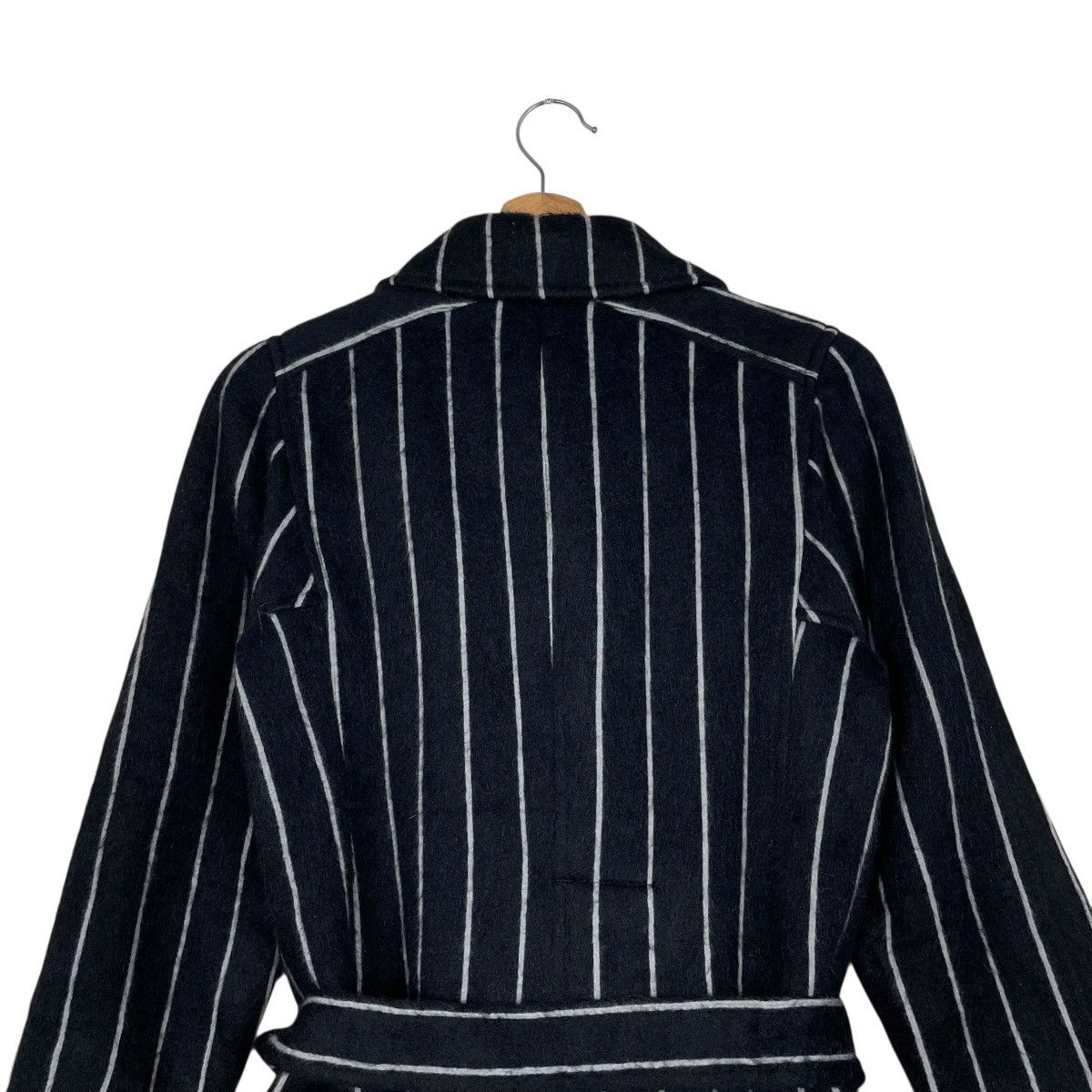 Emanuel Ungaro Vintage 60s Emanuel Ungaro Stripe Women Coat Size S / US 4 / IT 40 - 9 Thumbnail