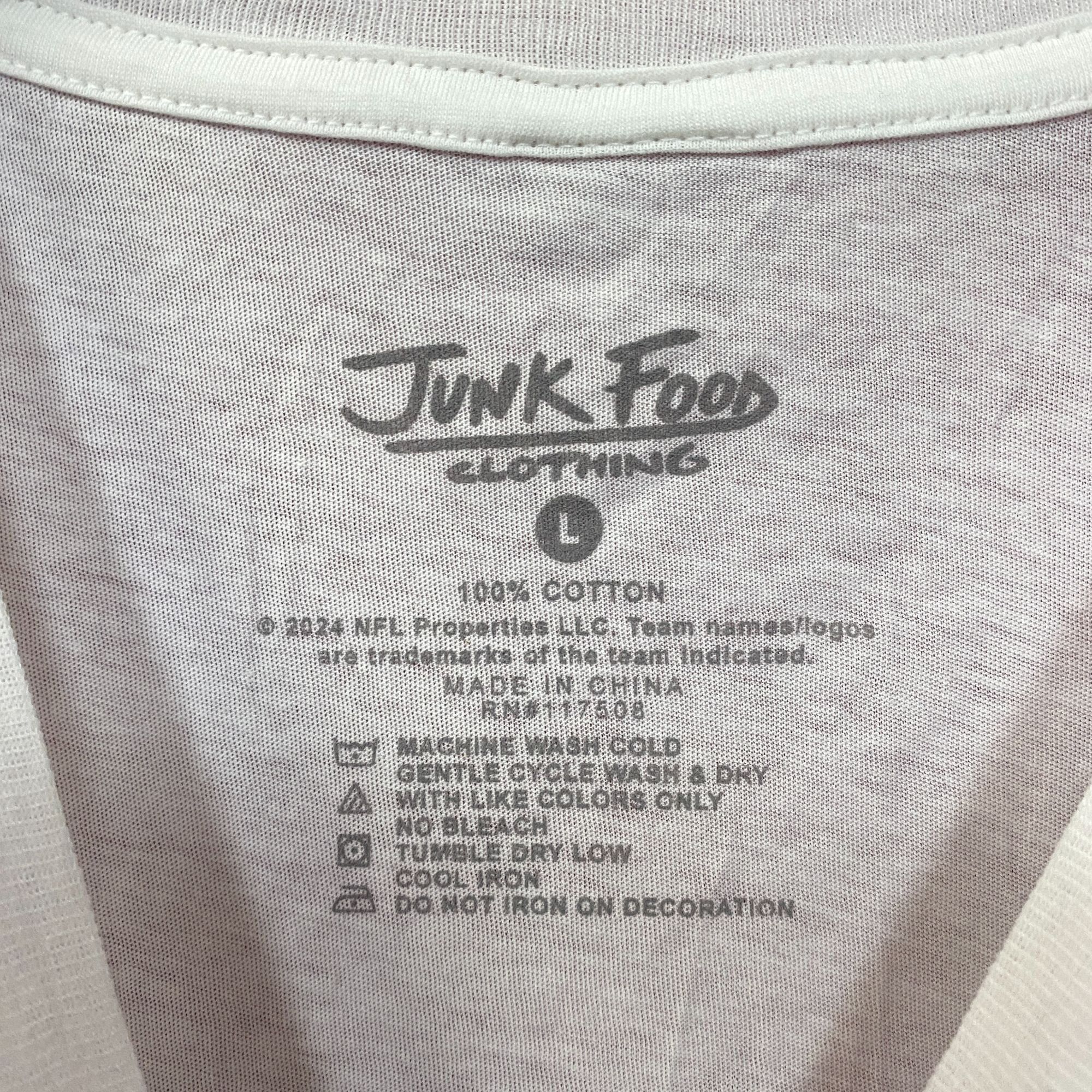 Junk Food Junk Food Clothing NFL Denver Broncos Sleeveless Cropped T-S Size L / US 10 / IT 46 - 4 Thumbnail