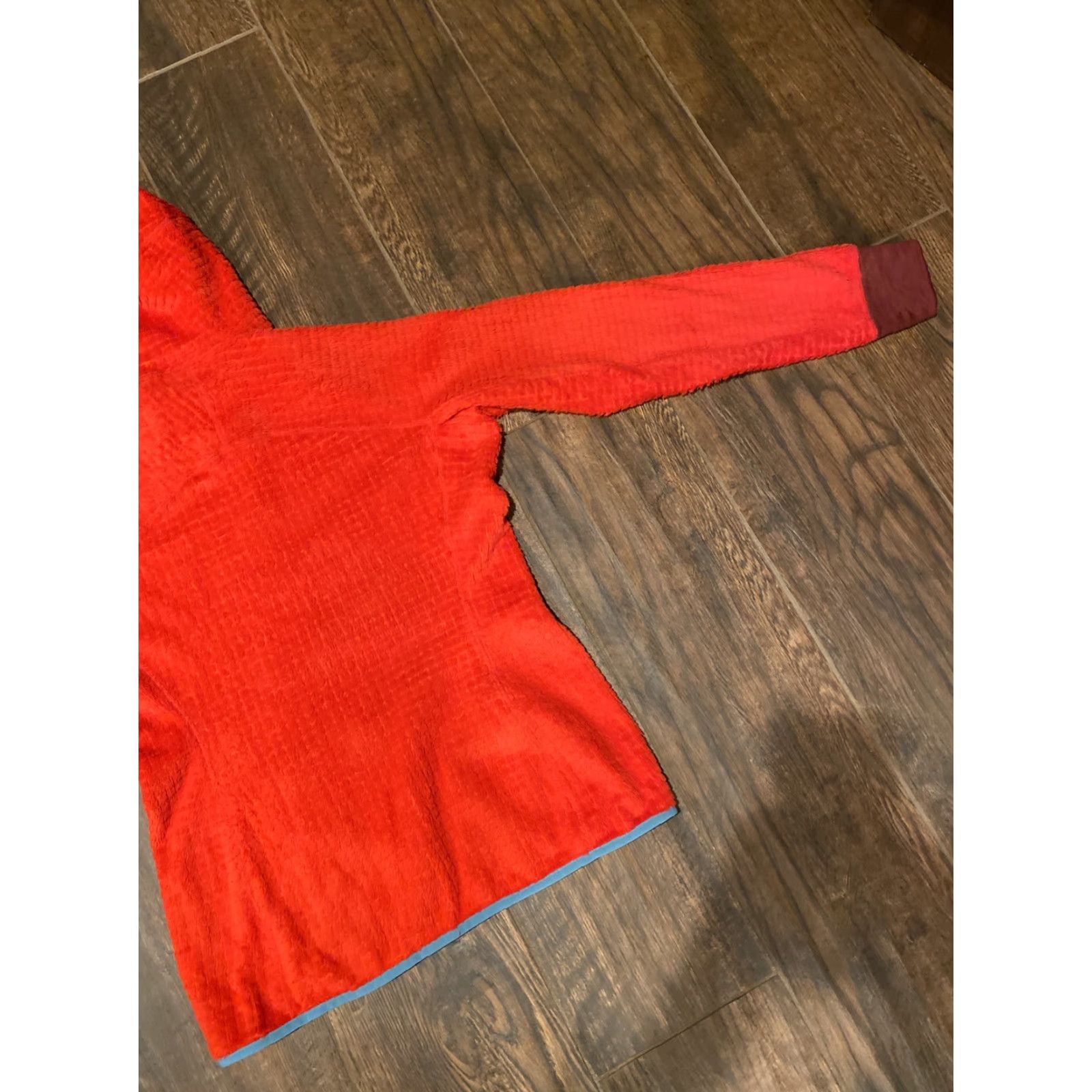 Patagonia VINTAGE? (No) Reversible R3 Regulator Polartec Hoody Jacket Orange Red M Womens Patagonia Jacket Reversible Size M / US 6-8 / IT 42-44 - 7 Thumbnail