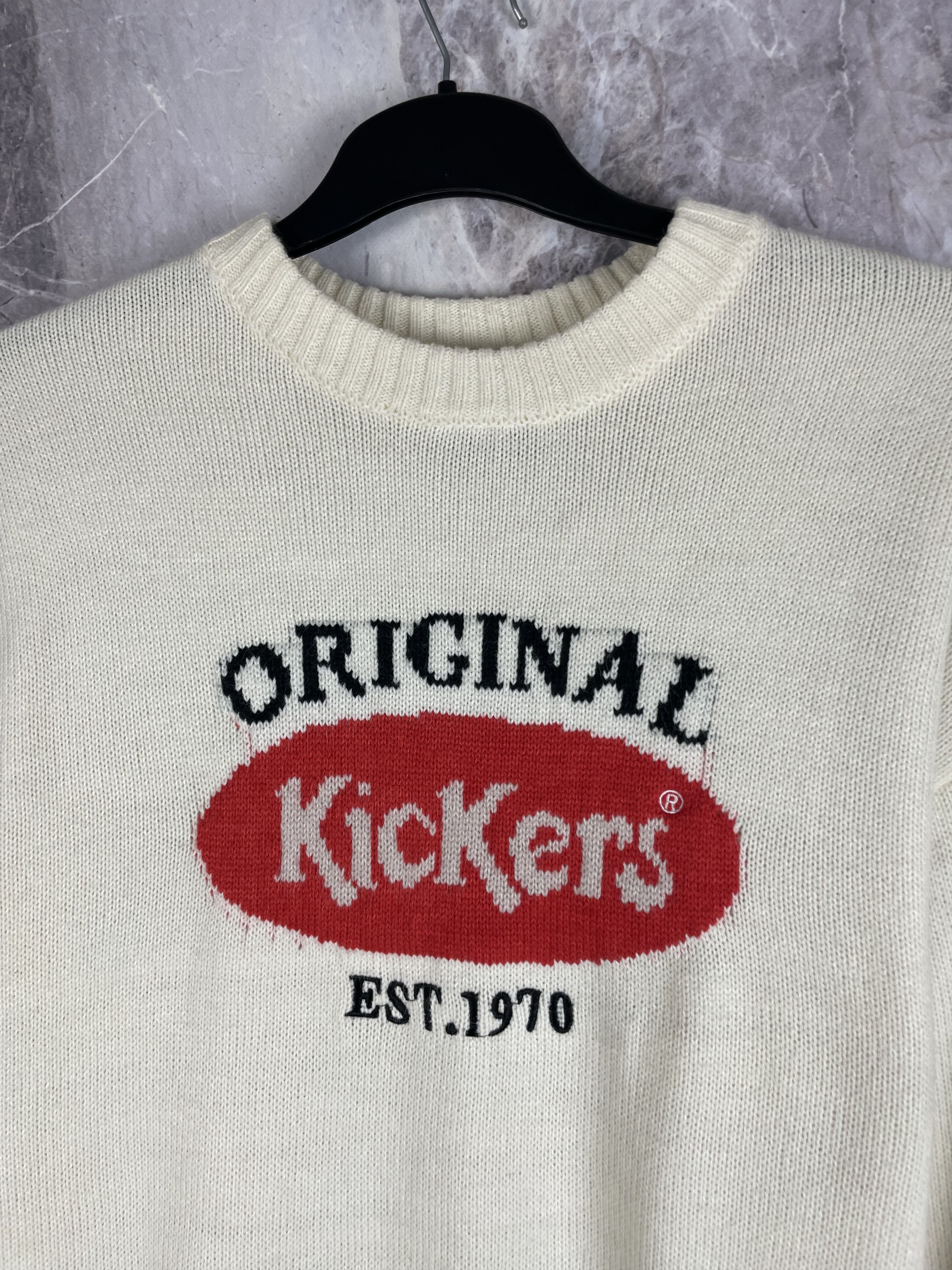 Kickers Kickers Vintage Knitted Sweater Men's M Size US M / EU 48-50 / 2 - 4 Thumbnail