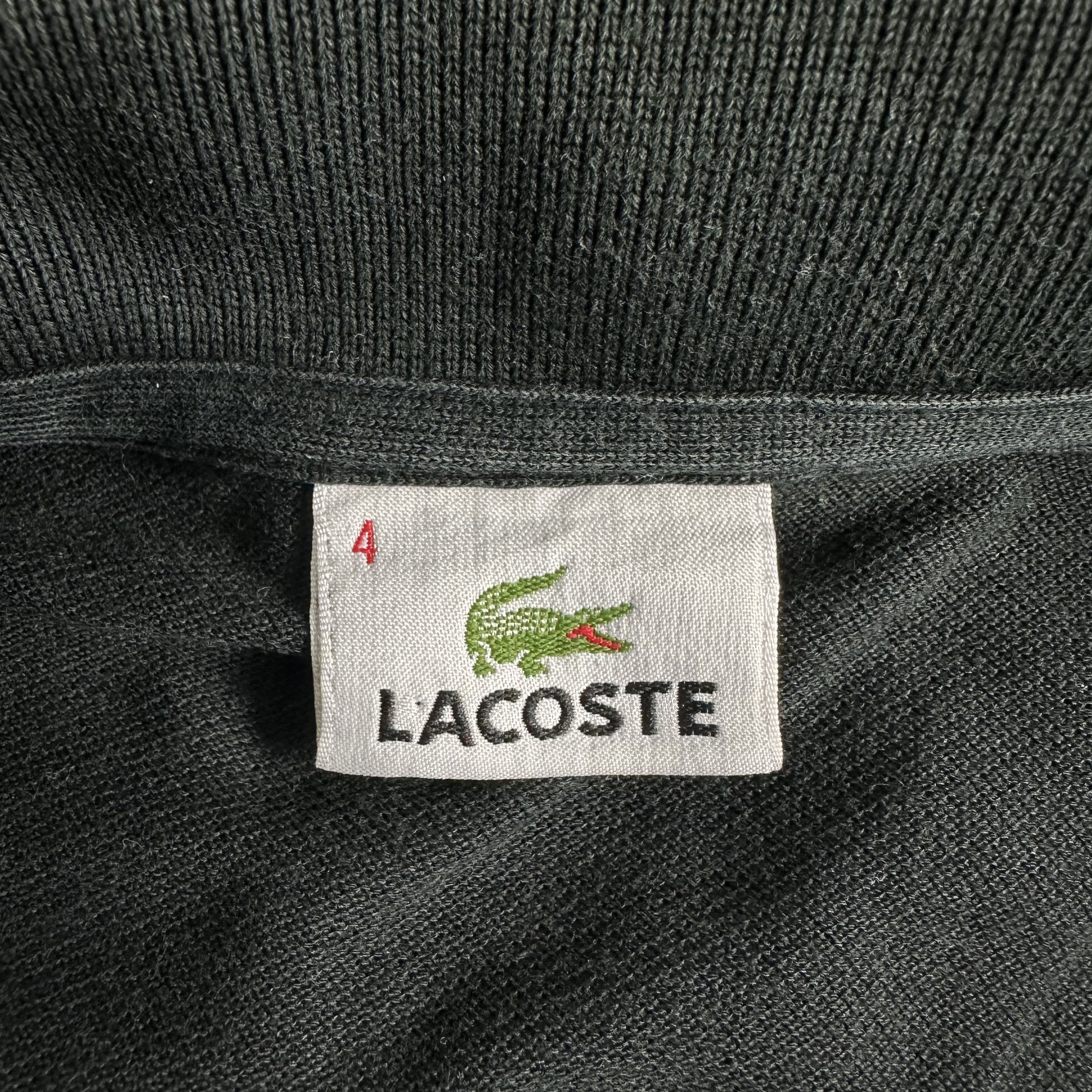 Lacoste 🔥RARE🔥Vintage Lacoste Plain Basic Polo Shirt Size US XL / EU 56 / 4 - 4 Thumbnail
