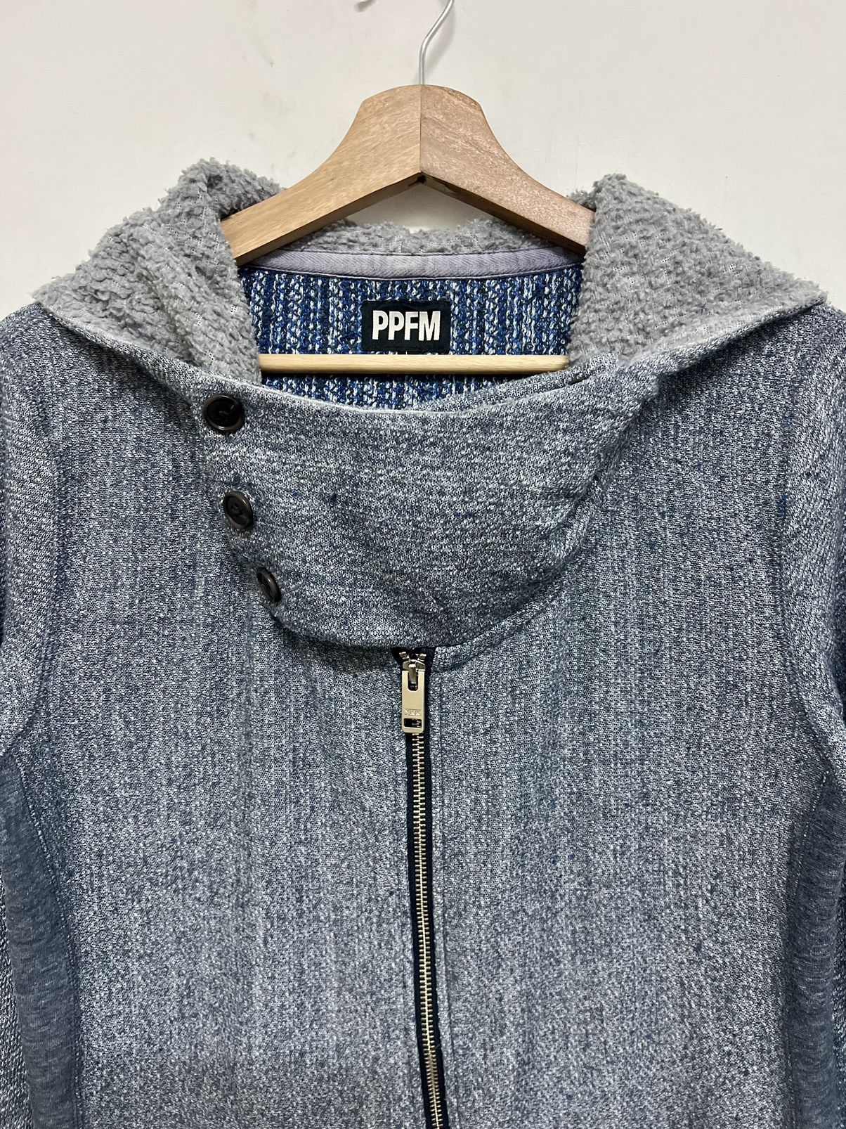 PPFM VINTAGE PPFM OVERSIZE ZIP UP HOODIE Size US L / EU 52-54 / 3 - 2 Thumbnail