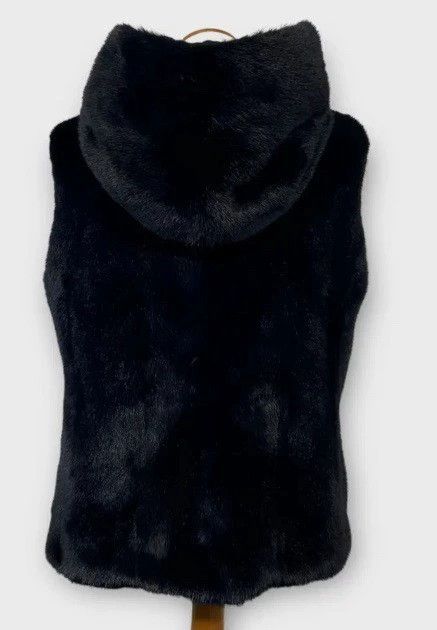 Loro Piana LORO PIANA Lady's double sided fur king gift vest coat Size L / US 10 / IT 46 - 7 Thumbnail