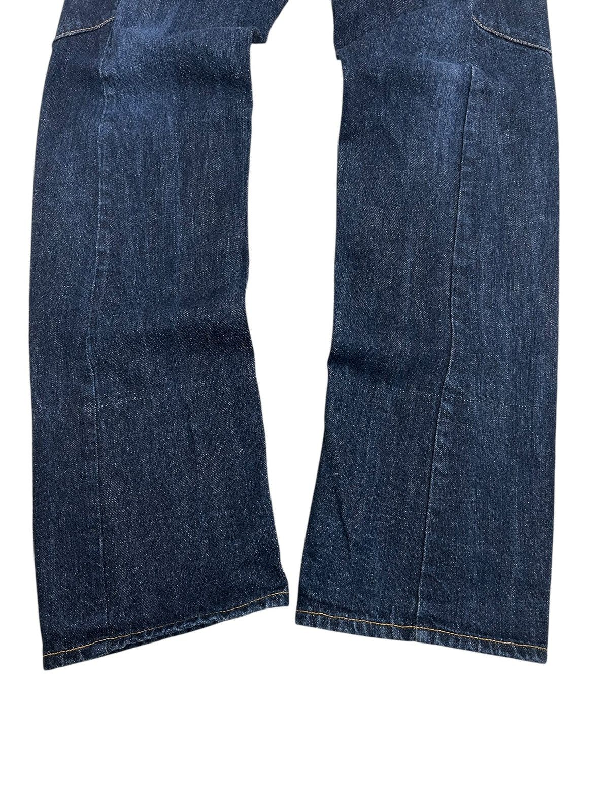 Japanese Brand Double Waist Japan Engineered Jean Cut Style Coloured Waist Size US 30 / EU 46 - 4 Thumbnail