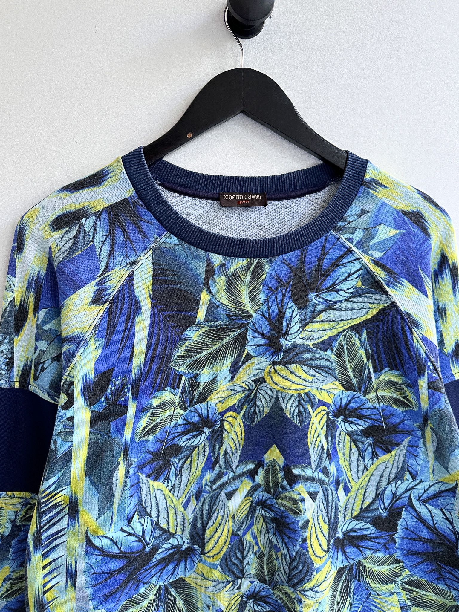 Just Cavalli Roberto Cavalli Flowers Printed Sweatshirt Size US M / EU 48-50 / 2 - 3 Thumbnail