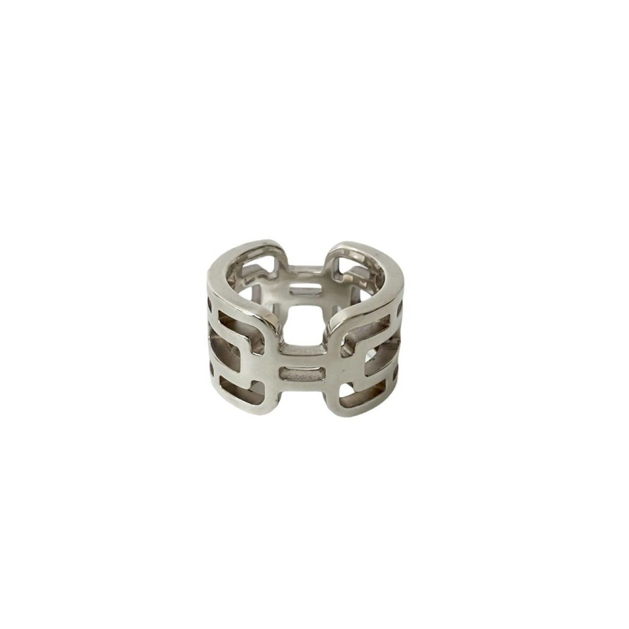 Hermes HERMES Arcan PM Silver 925 Ring, Accessory, 68428 Size ONE SIZE - 1 Thumbnail