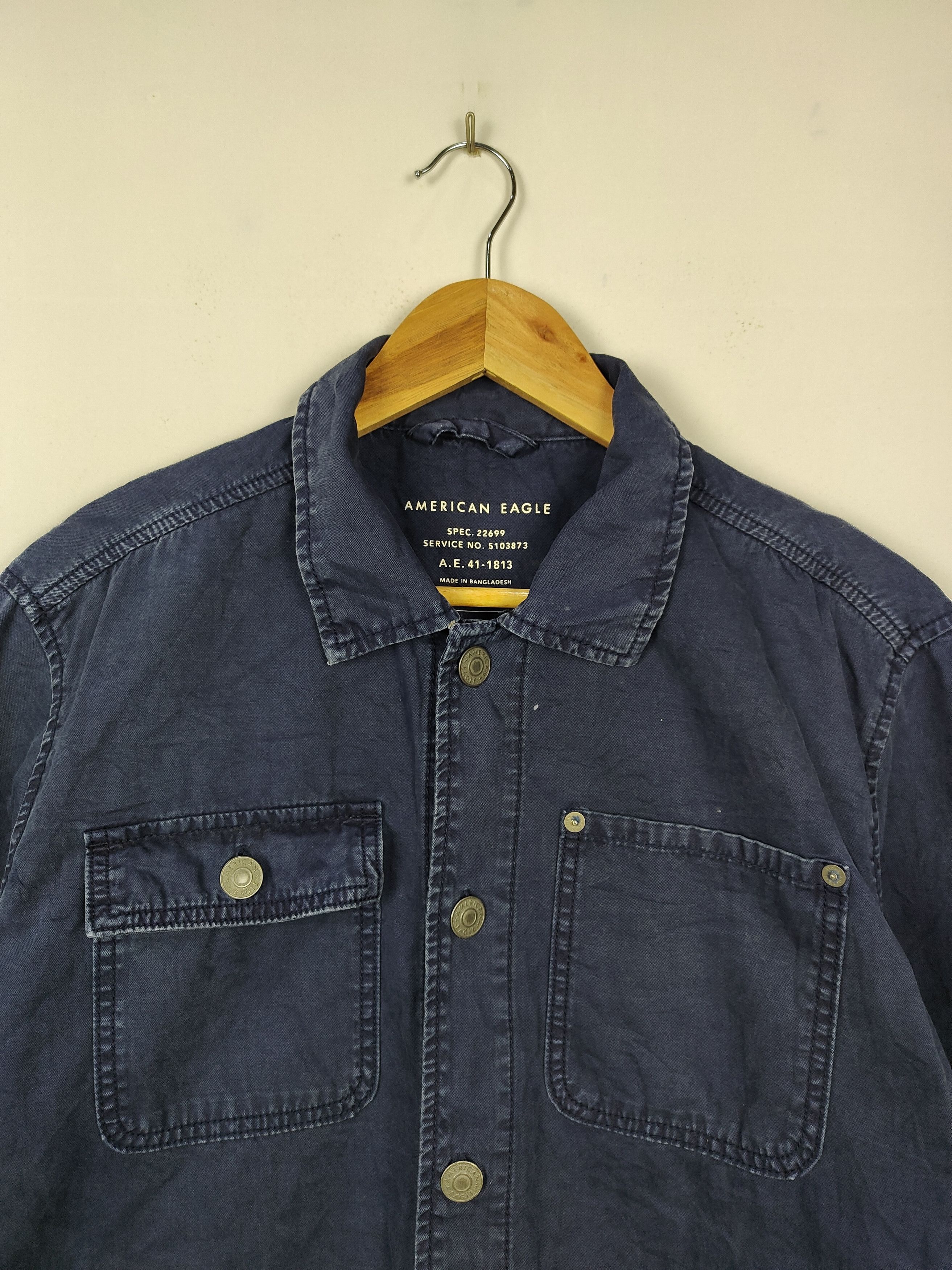 American Edition × General Research American Eagle Military Chore Jacket Size US S / EU 44-46 / 1 - 2 Thumbnail