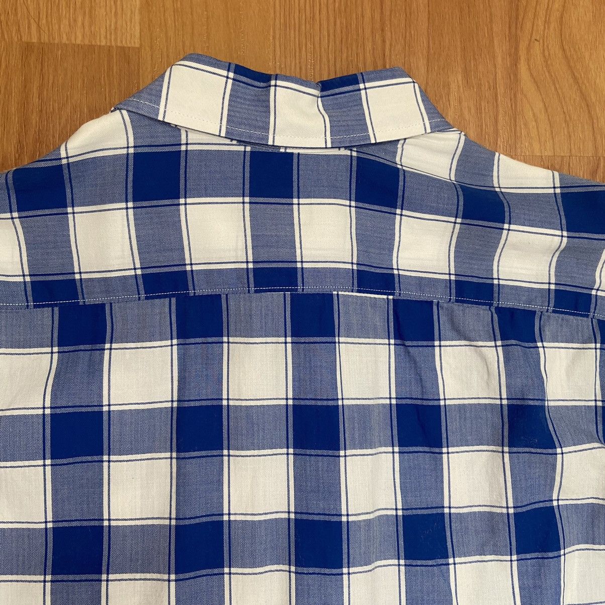H&M H&M Men’s Checkered Blue Button Up Shirt Size Small Size US S / EU 44-46 / 1 - 5 Thumbnail