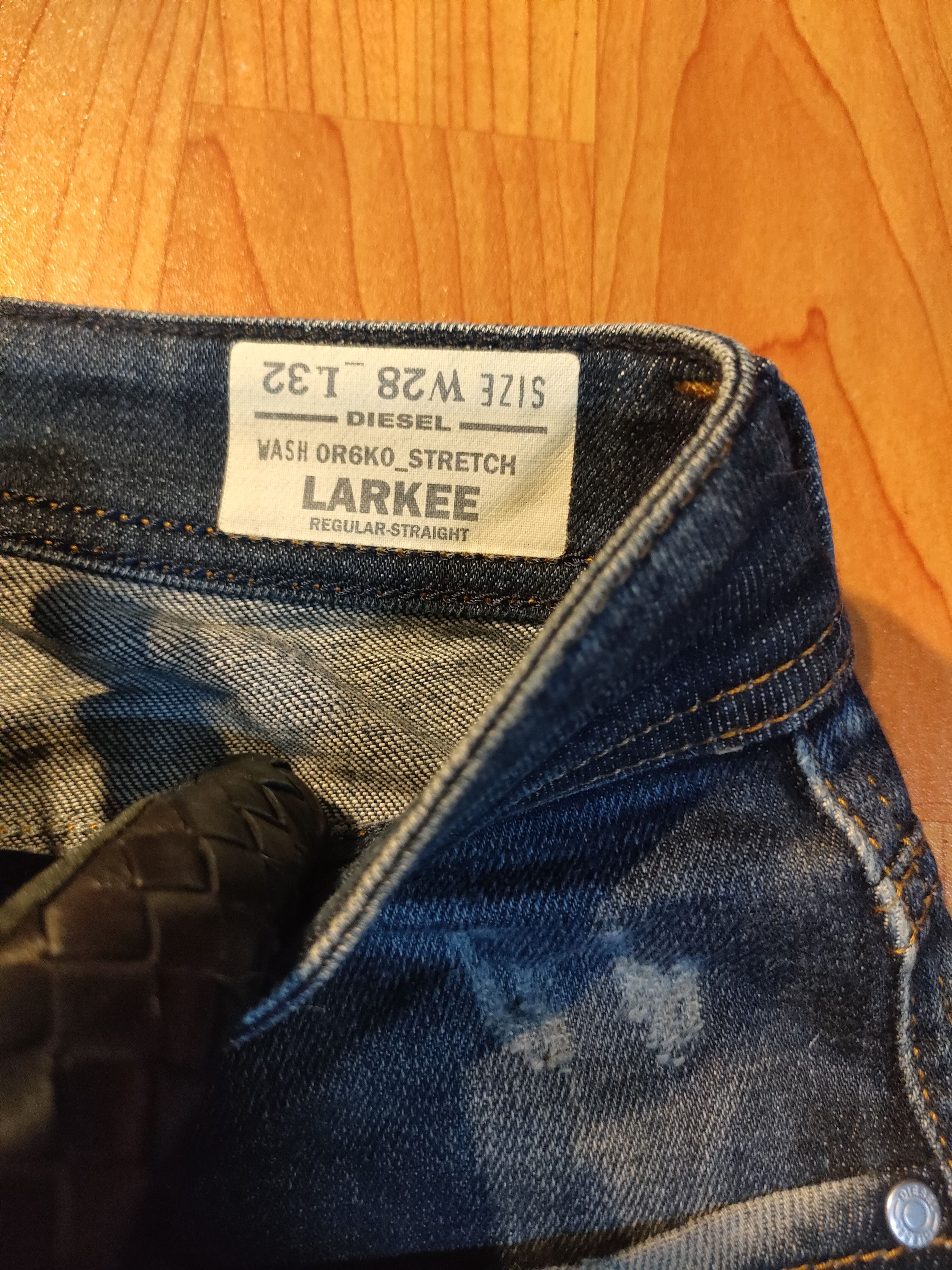 Diesel Distressed Diesel Larkee Jeans Size US 30 / EU 46 - 6 Thumbnail
