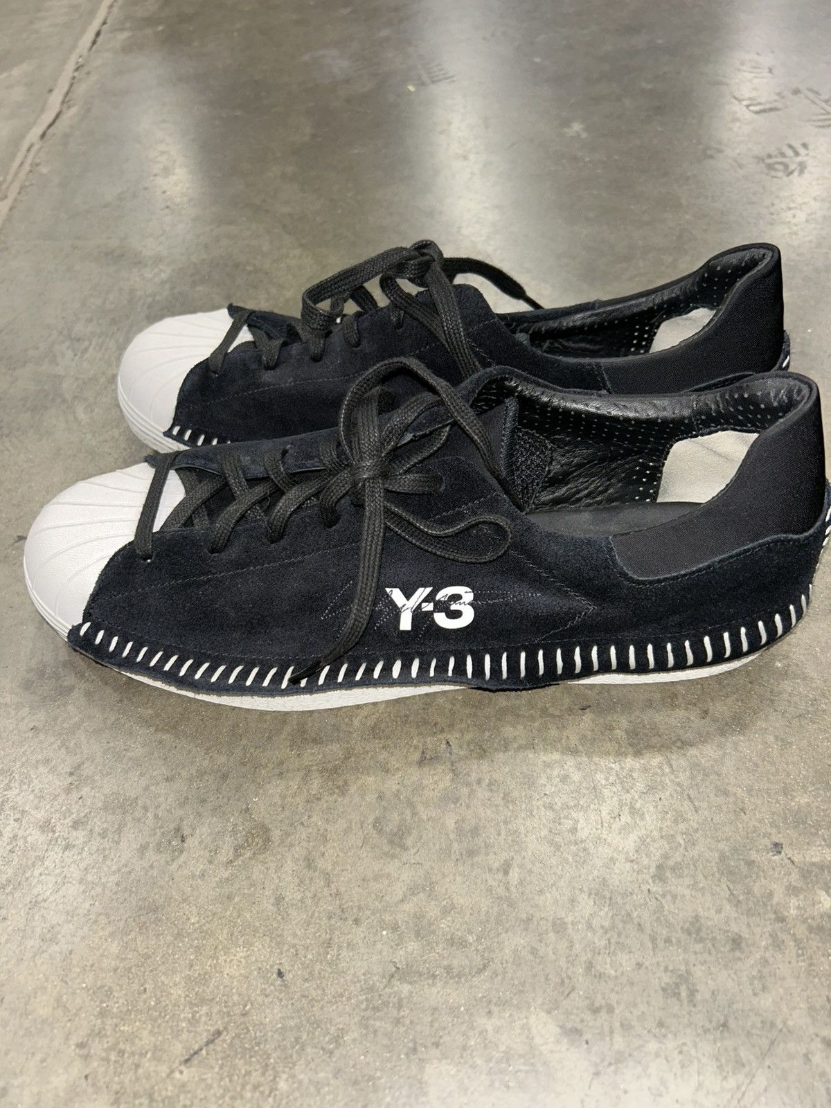 Y 3 Size 11 adidas Y 3 Bynder Super Black RARE Grailed
