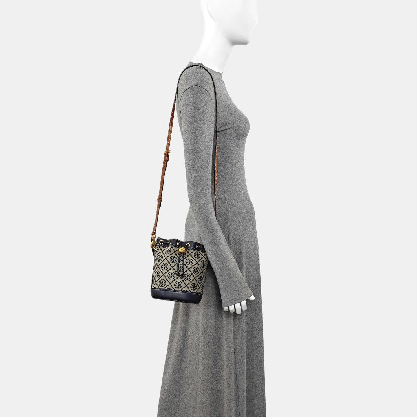 Tory Burch Tory Burch T Monogram Mini Bucket Bag Size ONE SIZE - 2 Thumbnail
