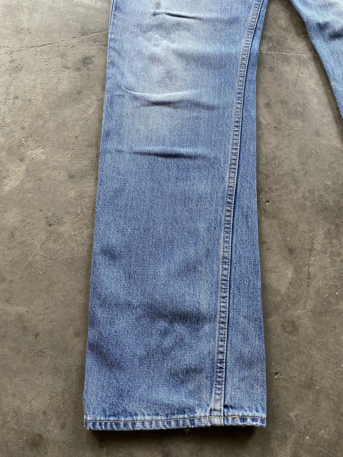 Polo Ralph Lauren Vintage Polo Ralph Lauren Denim Distressed 34x34 Size US 34 / EU 50 - 2 Thumbnail