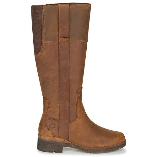 Timberland Timberland Graceyn Waterproof Leather Tall Brown Boot Size US 7 / IT 37 - 2 Thumbnail