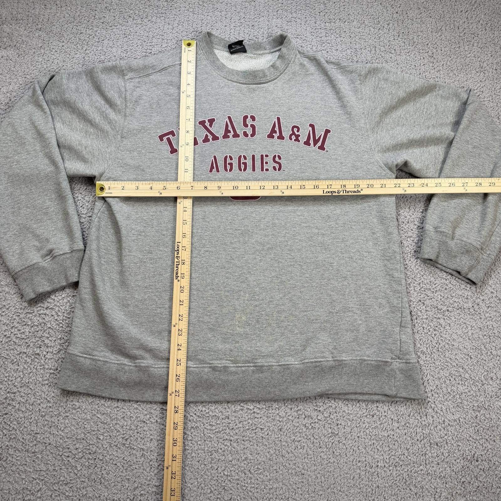 Nike Vintage 1999 Texas A&M Aggies Nike Team Crewneck Sweatshirt Size US L / EU 52-54 / 3 - 4 Thumbnail