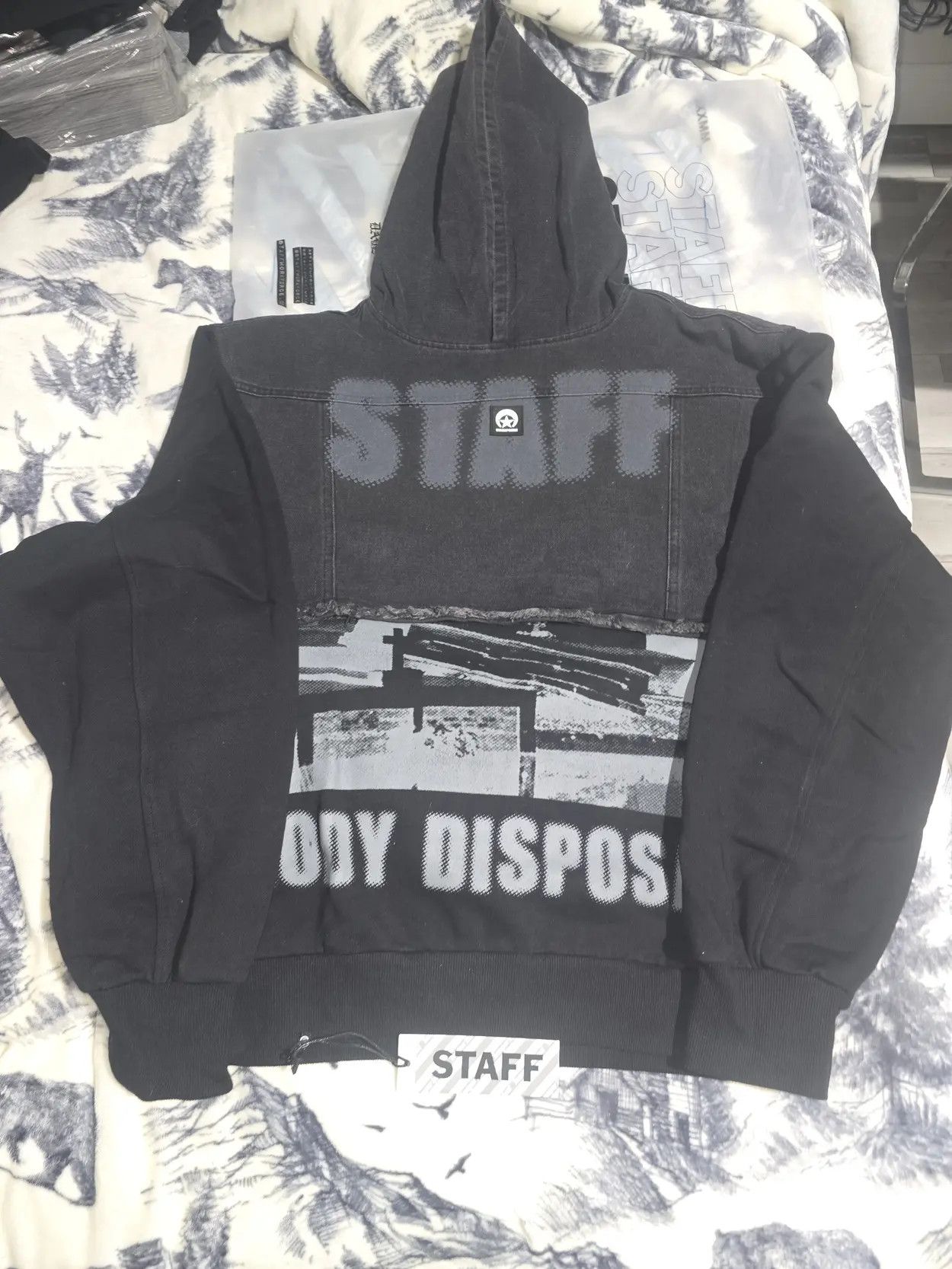 G59 Records × STAFF WORKFORCE Staff Workforce Body Disposal Hoodie Size US L / EU 52-54 / 3 - 1 Thumbnail