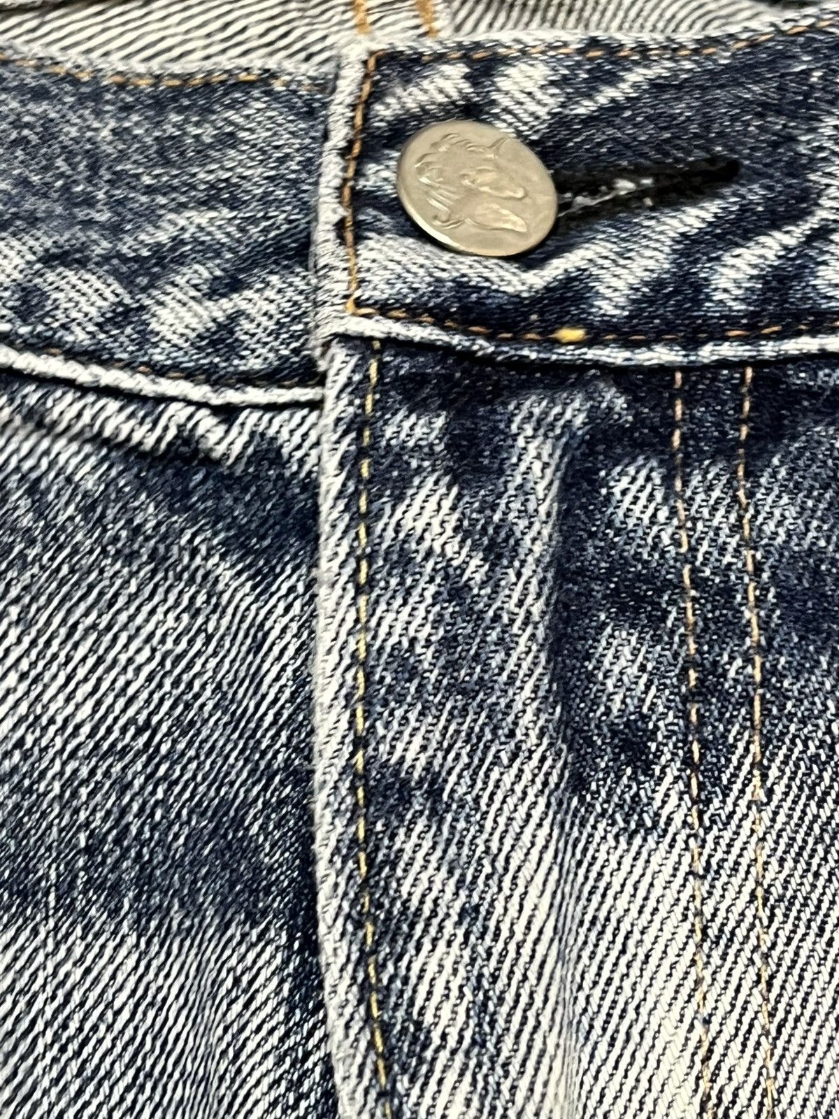 Hysteric Glamour Vintage RNAINC Faded Grunge Distressed Denim Size US 33 - 9 Thumbnail