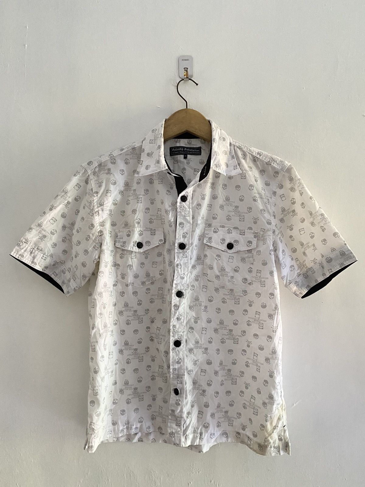 If Six Was Nine × Japanese Brand Seditionaries Splendid Satisfaction skull button ups shirts Size US M / EU 48-50 / 2 - 1 Thumbnail