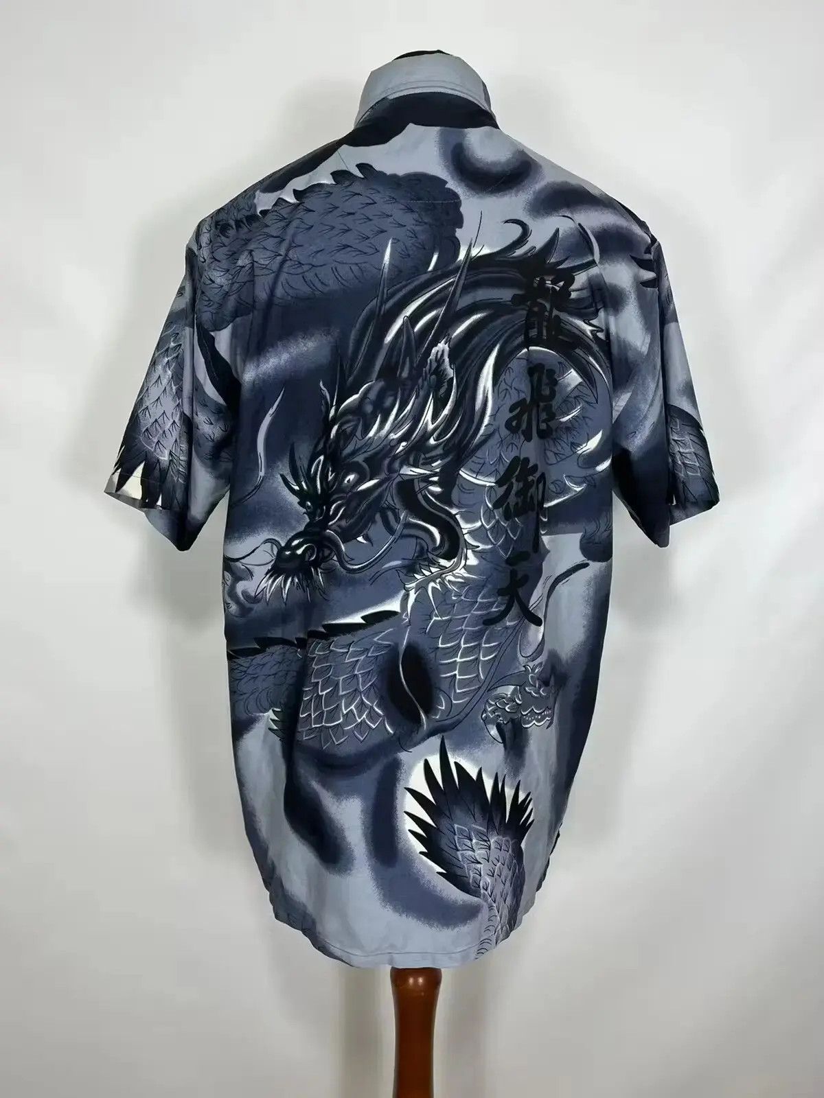 Vintage Vintage Crazy shirt Japanese Dragon Size US XL / EU 56 / 4 - 2 Thumbnail