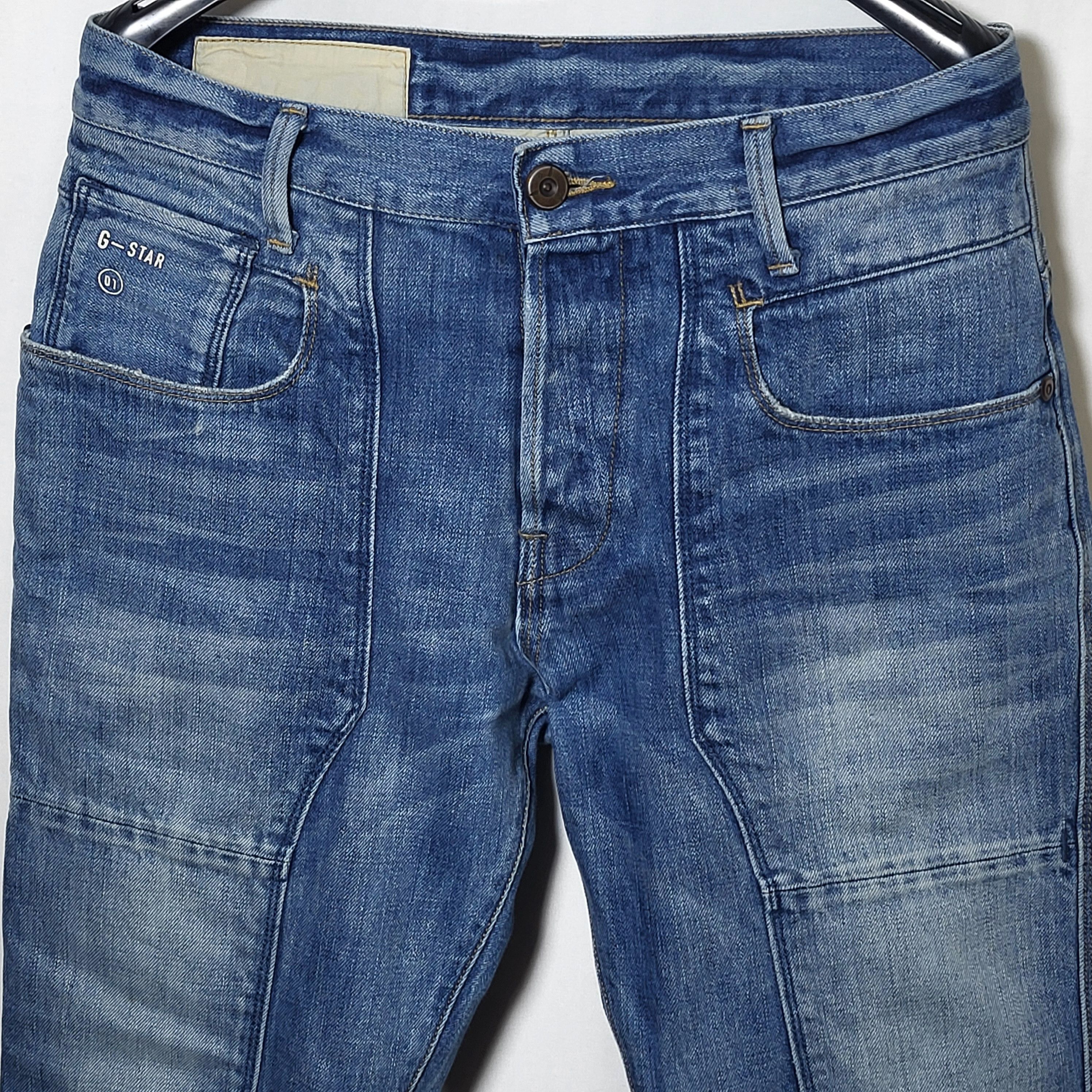 G-Star G-Star Raw Denim Jeans distressed.Y2K style. Size US 29 - 8 Thumbnail