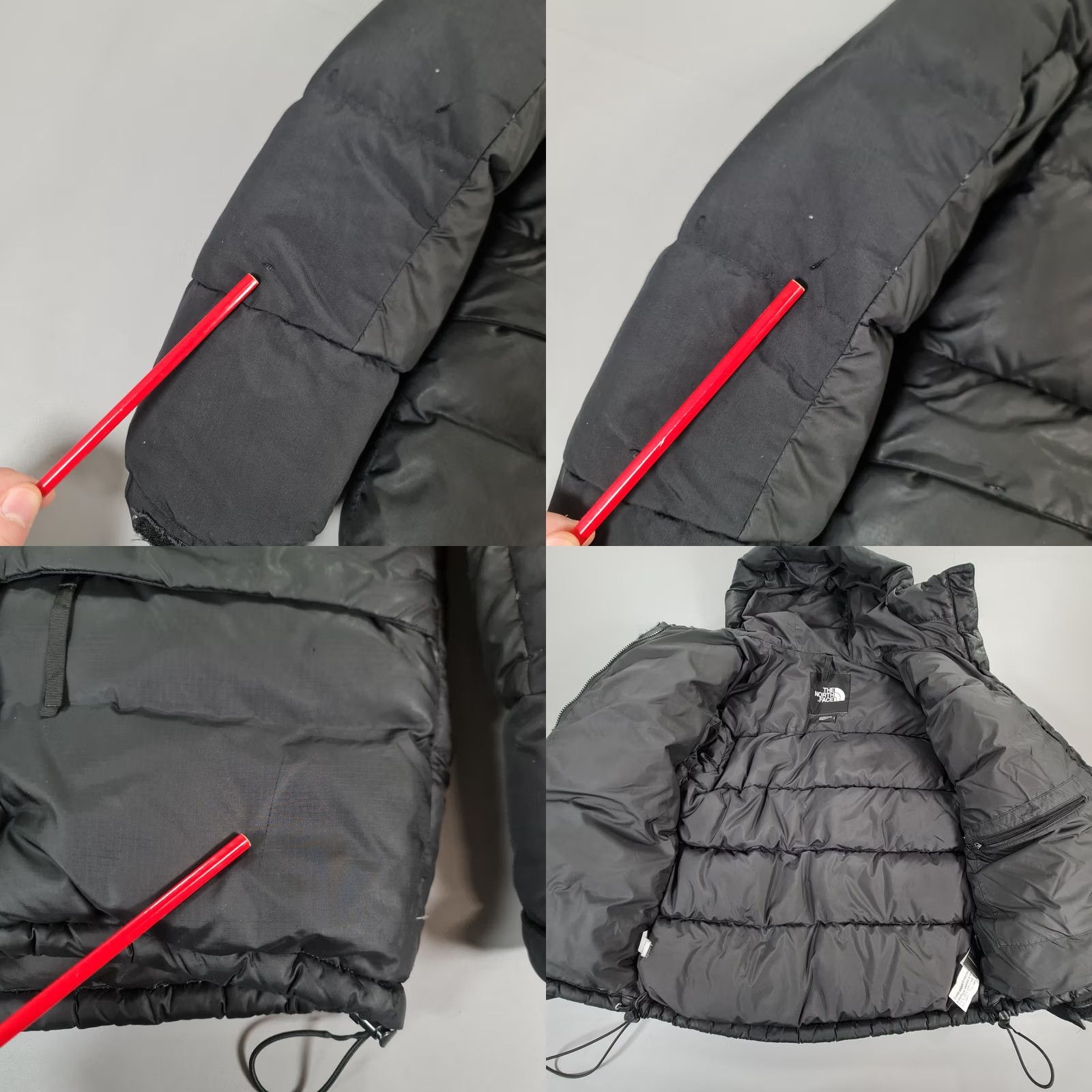 The North Face The North Face Womens Jacket Black Medium Himalayan Down Fill Puffer Hooded Jacket Size M / US 6-8 / IT 42-44 - 8 Thumbnail