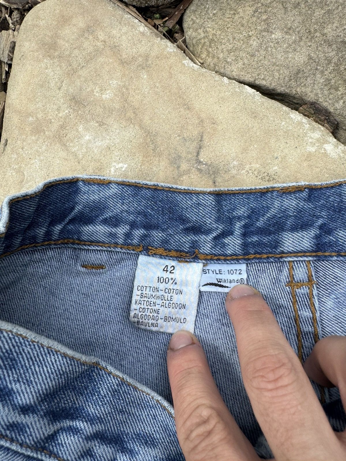 Vintage Vintage Wikland Workwear Distressed Carpenter Pants Size US 32 / EU 48 - 15 Thumbnail