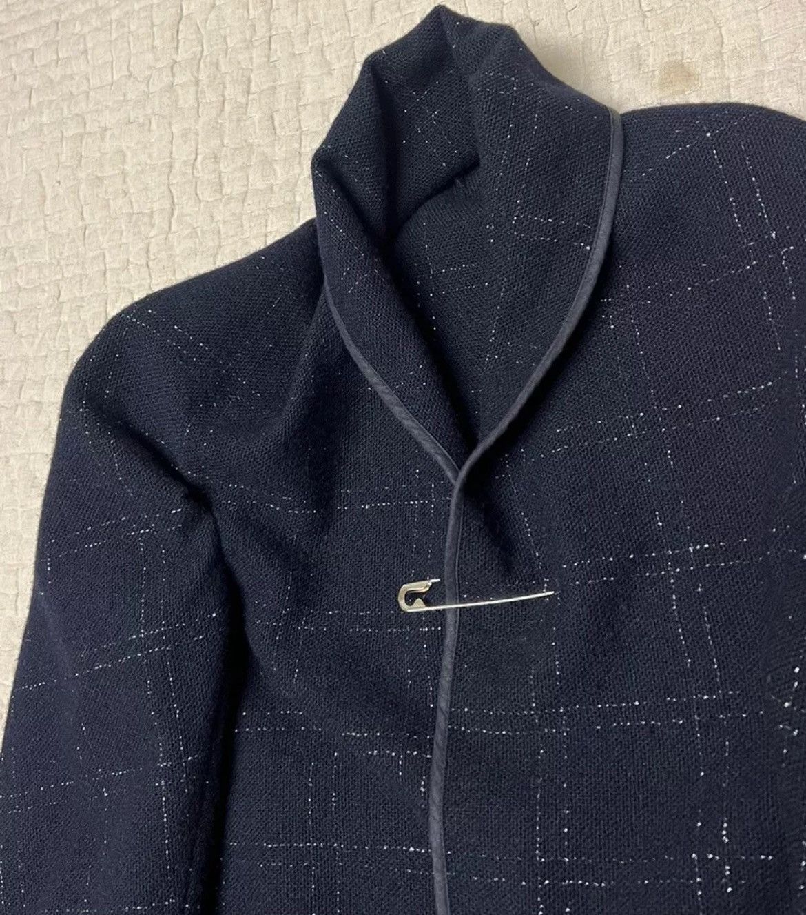 Comme des Garcons Comme Des Garcons AD1999 Safety Pin Wrap Women’s M Lurex CDG Size M / US 6-8 / IT 42-44 - 3 Thumbnail