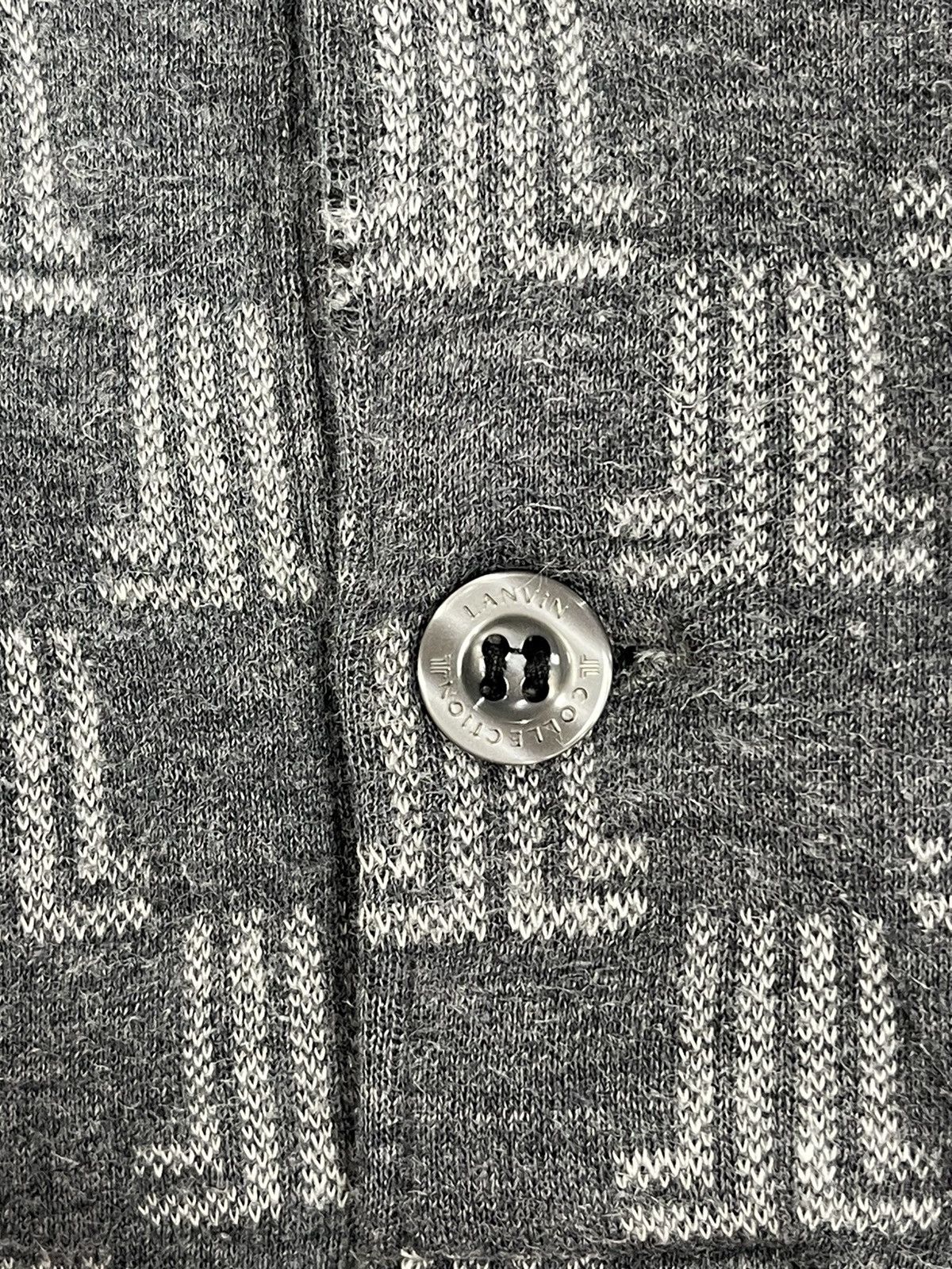 Lanvin 90s Vintage Lanvin Monogram Pull Over Size US M / EU 48-50 / 2 - 7 Thumbnail